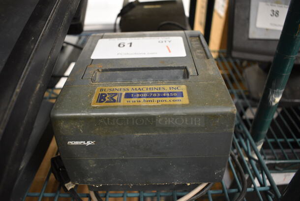 Posiflex Model PP7000 Receipt Printer. 6x8x6 - Image 1 of 3
