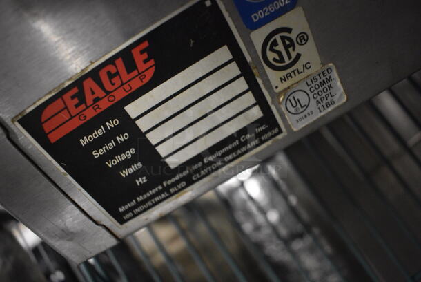 NICE! Eagle Stainless Steel Commercial Countertop Food Warmer w/ Cylindrical Drop In Bin. 14x22x10. Tested and Working! - Image 5 of 5