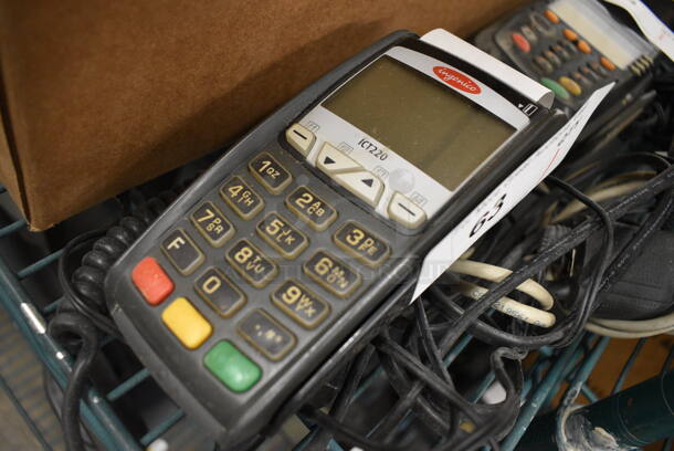 Ingenico Model ICT220 Credit Card Reader. 3x7x3 - Image 2 of 3