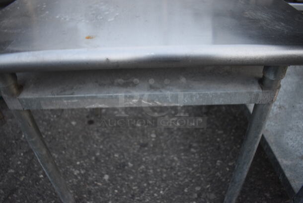 Stainless Steel Table w/ Metal Undershelf. 30x30x28 - Image 4 of 4