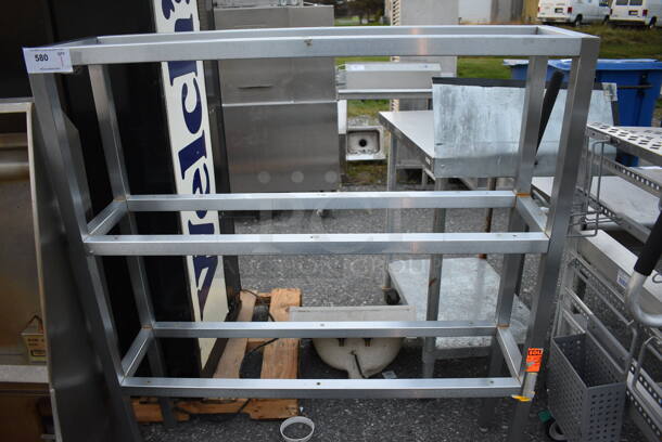 Metal Shelving Unit Frame. 46x12x52.5