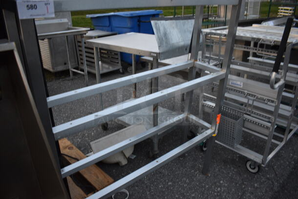Metal Shelving Unit Frame. 46x12x52.5 - Image 3 of 4