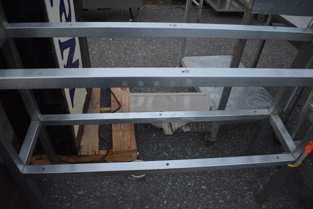 Metal Shelving Unit Frame. 46x12x52.5 - Image 4 of 4