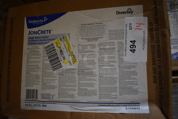 14 Boxes of Sealed Air JonCrete High Gloss Sealer. 16x11.5x8. 14 Times Your Bid! - Image 2 of 4