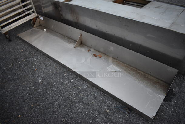 Stainless Steel Shelf. 89x18x8