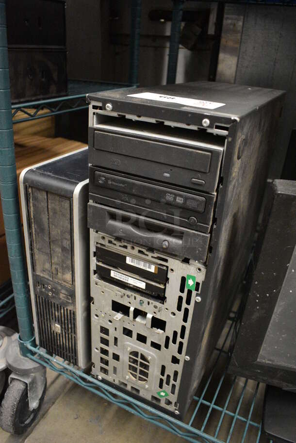 2 Computer Towers. 7x16x18, 4x15x13. 2 Times Your Bid! - Image 2 of 4