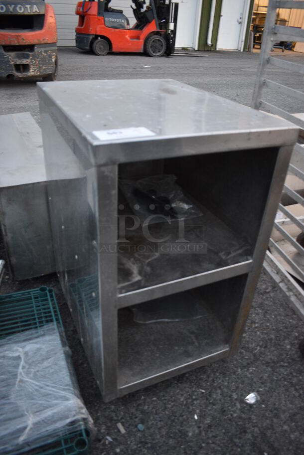 Stainless Steel Counter w/ 2 Undershelves. 18x24x32 - Image 3 of 5