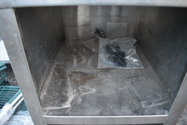 Stainless Steel Counter w/ 2 Undershelves. 18x24x32 - Image 4 of 5
