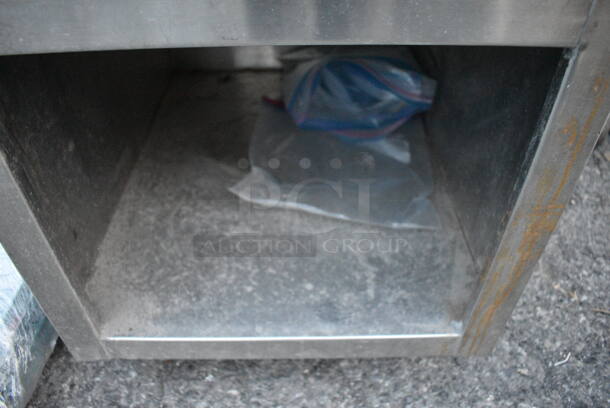 Stainless Steel Counter w/ 2 Undershelves. 18x24x32 - Image 5 of 5