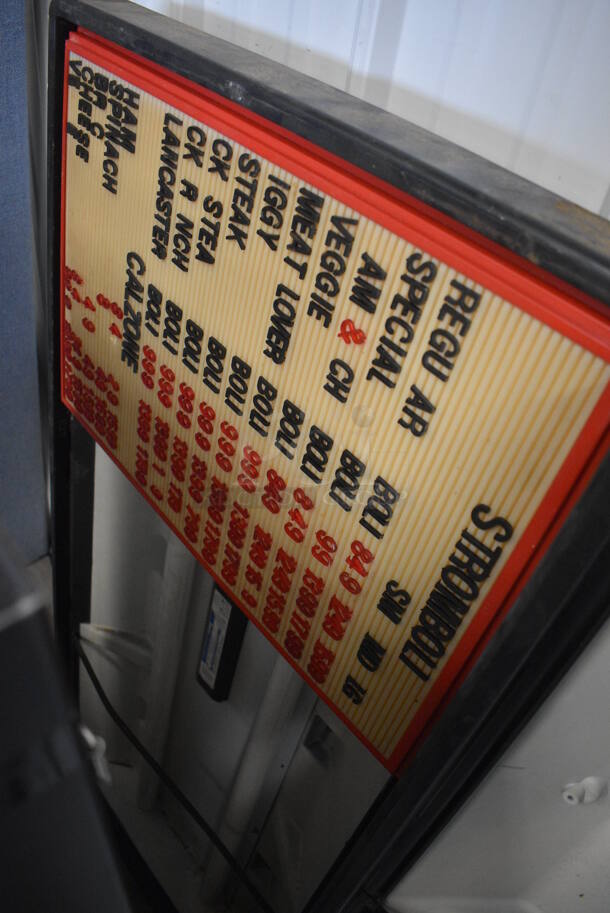 2 Black Signs. 51x6x21, 52x4x24. 2 Times Your Bid! - Image 3 of 4