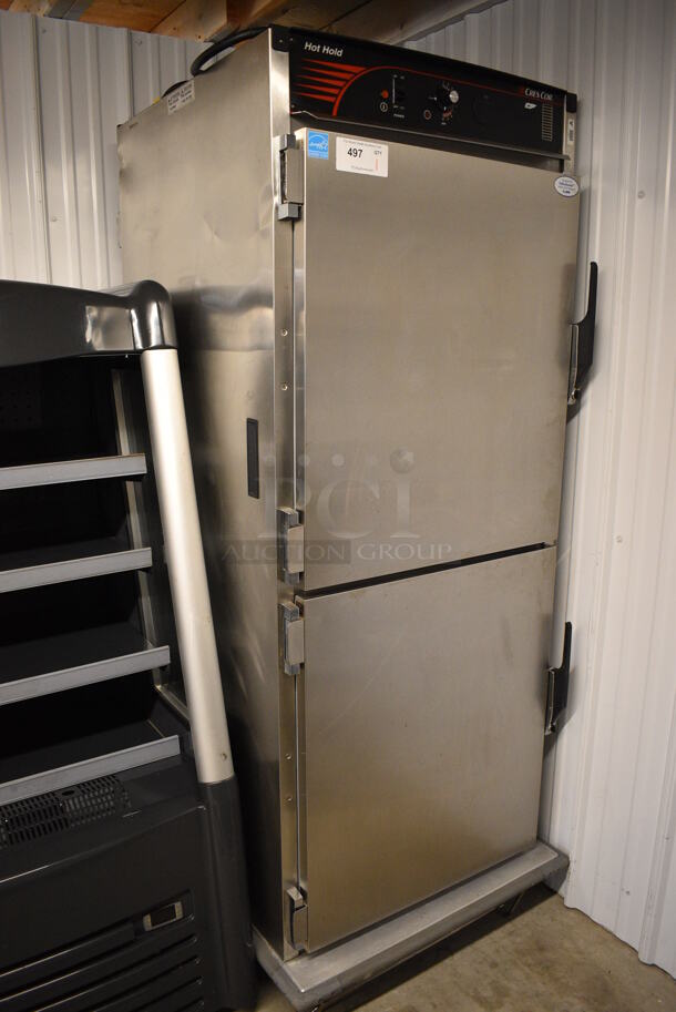 NICE! CresCor ENERGY STAR Stainless Steel Commercial Floor Style Heated Holding Cabinet on Commercial Casters. 30x38x73. Tested and Working! - Image 2 of 6