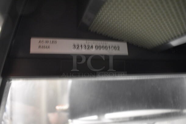 WOW! AHT Metal Commercial Floor Style Grab N Go Open Merchandiser Display Case w/ 3 Shelves. 36x28x60. Tested and Powers On But Temps at 53 Degrees - Image 4 of 5