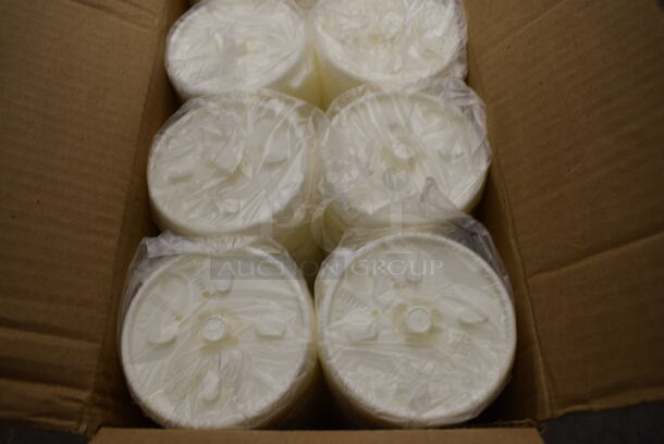 Box of White Plastic Lids! - Image 3 of 4