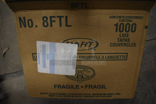 Box of White Plastic Lids! - Image 4 of 4