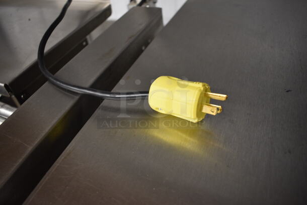 SWEET! Hobart Model HWS-4 Stainless Steel Commercial Floor Style Heat Seal Shrink Wrapping Station w/ Monitor and Label Printer. 120 Volts, 1 Phase. 53x40x62. Tested and Working! - Image 9 of 9