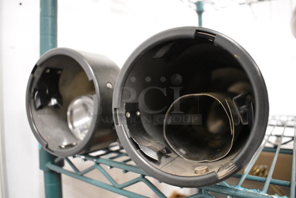 2 San Jamar Chrome Finish Cup Dispensers. 4.5x4.5x24. 2 Times Your Bid! - Image 2 of 2