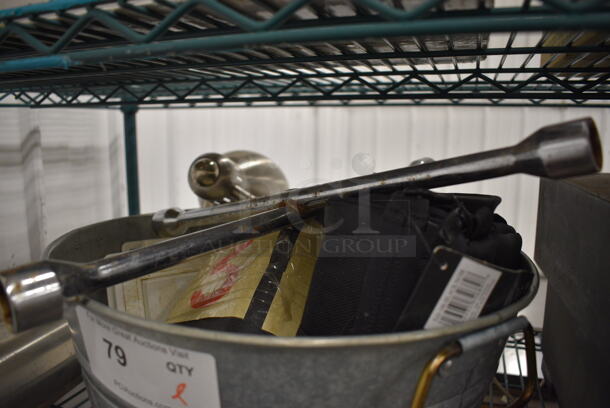 ALL ONE MONEY! Lot of Various Items In Metal Bucket! - Image 2 of 5