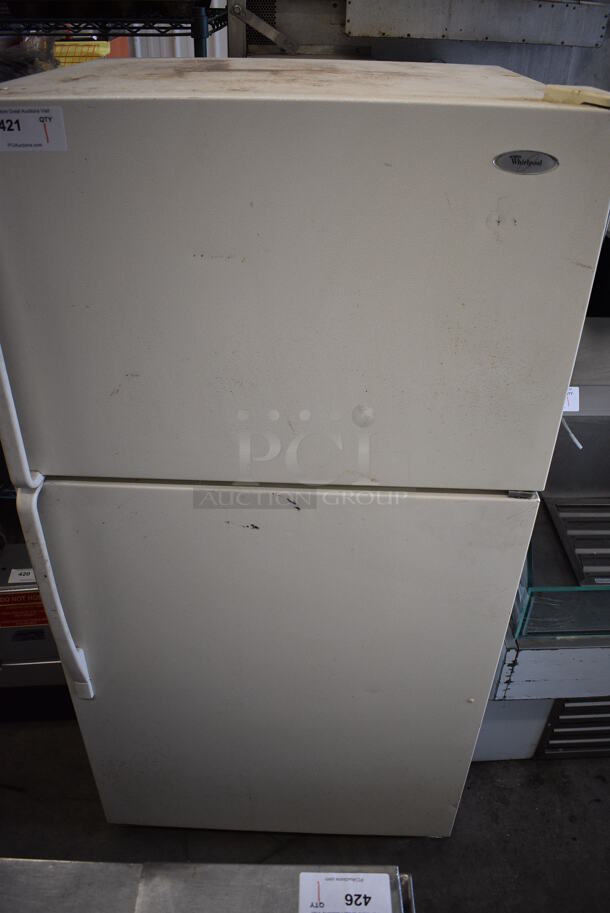 Whirlpool Cooler Freezer Combo Unit. 33x31x65. Tested and Working! - Image 1 of 8