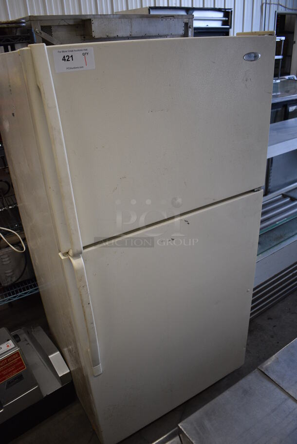 Whirlpool Cooler Freezer Combo Unit. 33x31x65. Tested and Working! - Image 2 of 8