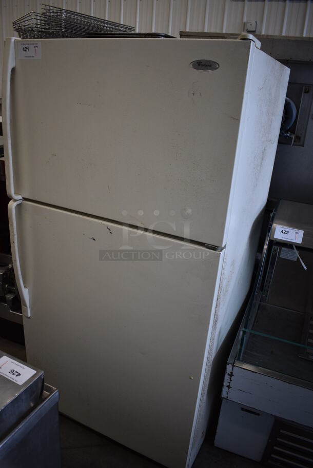 Whirlpool Cooler Freezer Combo Unit. 33x31x65. Tested and Working! - Image 3 of 8