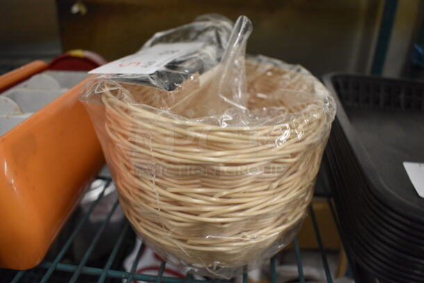 5 BRAND NEW! Bread Baskets. 9x6x3. 5 Times Your Bid!