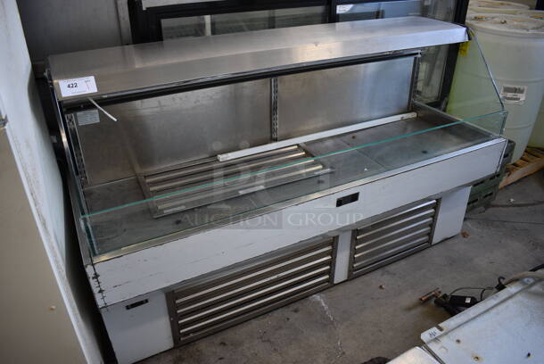 NICE! Cooltech Model CMPH-72OS Stainless Steel Commercial Floor Style Open Grab N Go Merchandiser. 120 Volts, 1 Phase. 72x23x47. Tested and Working! - Image 2 of 5