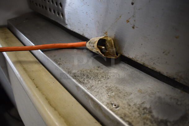 SWEET! Manitowoc Model C052SA-1A Stainless Steel Commercial Air Cooled Ice Machine Head on Manitowoc Metal Commercial Ice Bin. 115 Volts, 1 Phase. 22.5x33x69 - Image 6 of 7