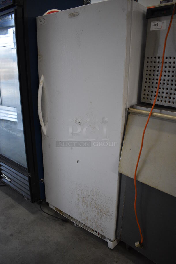 Frigidaire Model LFFH2067DW2 Single Door Upright Reach In Freezer. 115 Volts, 1 Phase. 32x30x70.5. Tested and Working! - Image 2 of 6