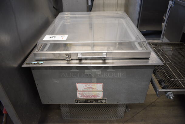NICE! Silver King Model SK-CTM D1 Stainless Steel Commercial Countertop Cooler 115 Volts, 1 Phase. 23x26x24.5. Tested and Does Not Power On