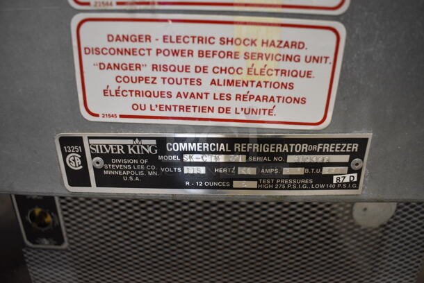 NICE! Silver King Model SK-CTM D1 Stainless Steel Commercial Countertop Cooler 115 Volts, 1 Phase. 23x26x24.5. Tested and Does Not Power On - Image 5 of 5