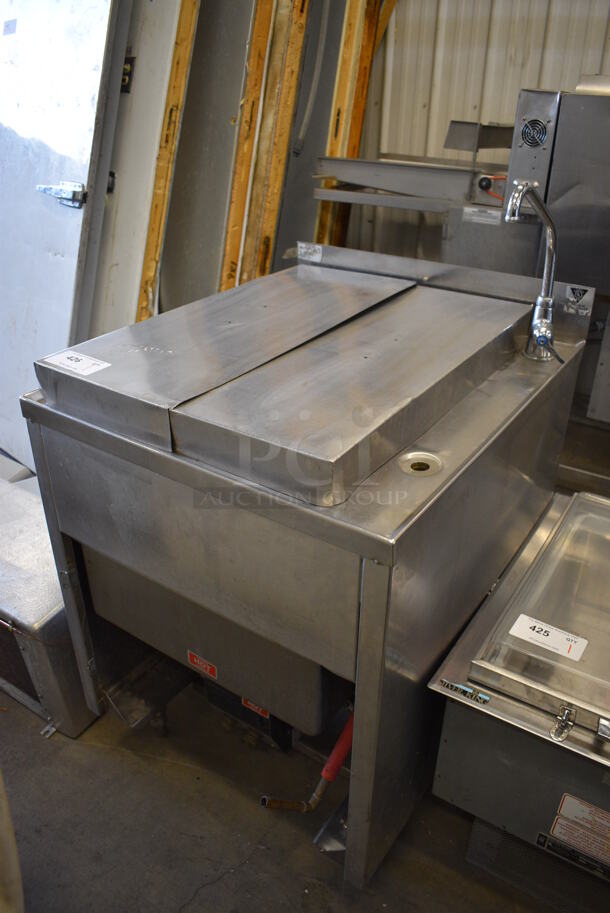 NICE! Elkay Stainless Steel Commercial Rethermalizer. 26x30x46 - Image 1 of 6