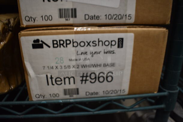 ALL ONE MONEY! Lot of 2 Boxes of Fold Up Boxes!  - Image 3 of 3