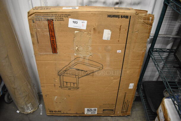 IN ORIGINAL BOX! Rubbermaid Vertical Baby Diaper Changing Station.  - Image 1 of 4