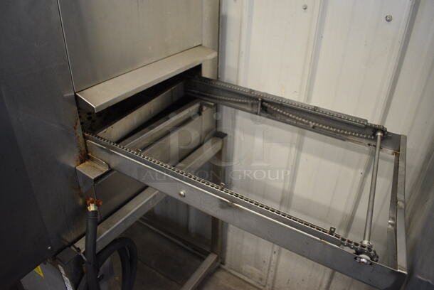 FANTASTIC! Belshaw Model TG-50 Stainless Steel Commercial Floor Style Thermoglazing Icing Machine on Commercial Casters. 208 Volts, 1 Phase. 83x34x54 - Image 5 of 7