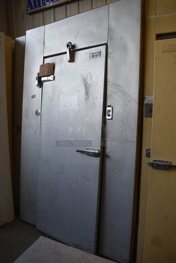 3 AMAZING! Tabco Walk In Boxes That Make Up One Combo Walk In Box; 7'x14'x7.5' Cooler, 6'x6'x7.5' Freezer and 7'x4.5'x7.5' Dry. Comes w/ 2 Compressors and Bohn Model ADT090AJ Condenser, Model SE26-60B-D Condenser. 115/230 Volts, 1 Phase. 3 Times Your Bid! - Image 5 of 10