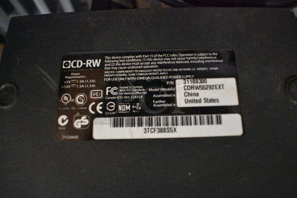 iOmega CD-RW Unit. 6x10x2.5 - Image 3 of 3