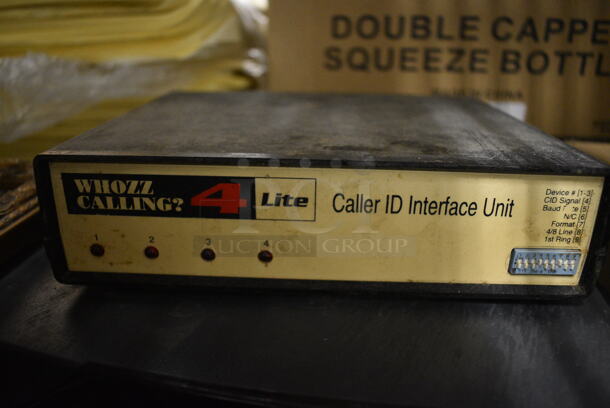 4 Various Items; Cisco 800, Whozz Calling Caller ID Interface Unit, US Robotics V.92 and Electronic Unit. 4 Times Your Bid! - Image 5 of 6