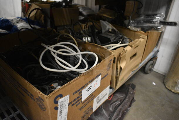 ALL ONE MONEY! Lot of 3 Boxes of Various Wires!
