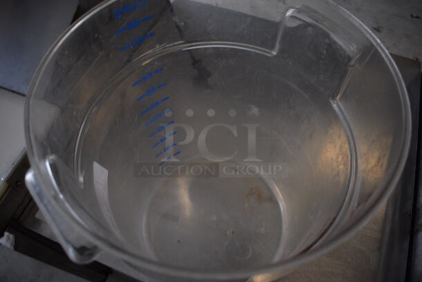 Clear Poly Container. 13.5x12.5x15 - Image 4 of 5