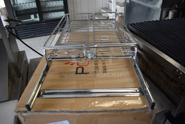 BRAND NEW IN BOX! Metal Rack. 13x21x4 - Image 4 of 4