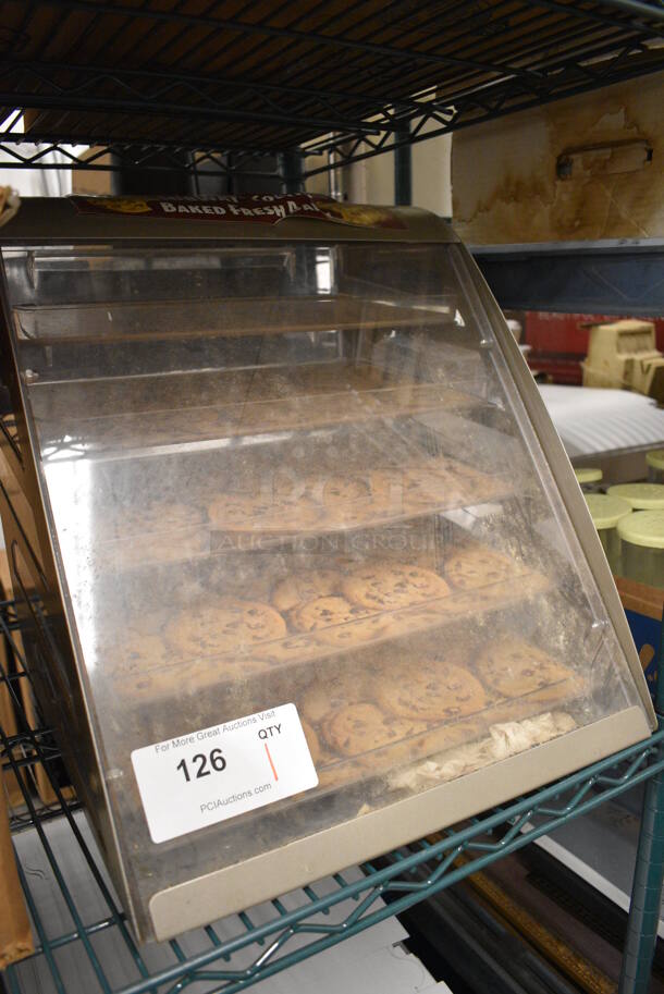 Brown Metal Countertop Cookie Merchandiser. 16x18x17 - Image 2 of 3