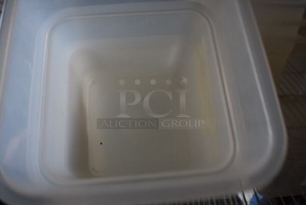 3 Poly Containers. 7x7x7. 3 Times Your Bid! - Image 4 of 4