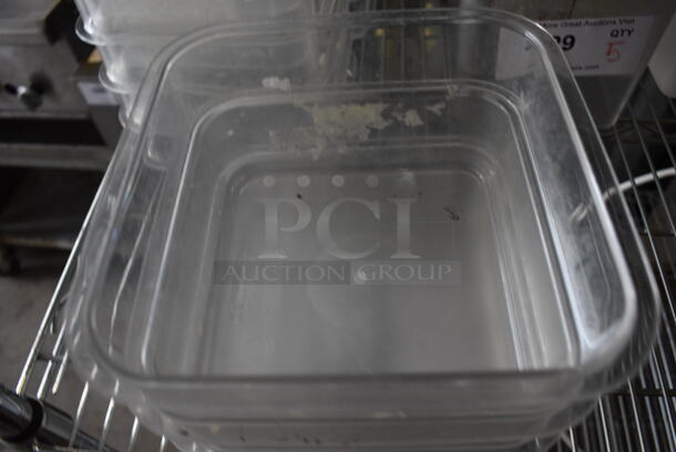 13 Clear Poly Containers. 7x7x4. 13 Times Your Bid! - Image 4 of 4
