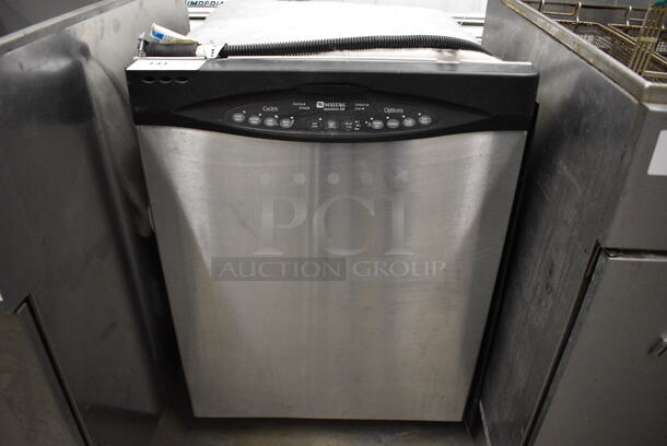 Maytag Chrome Finish Undercounter Dishwasher. 24x25x35 - Image 1 of 4