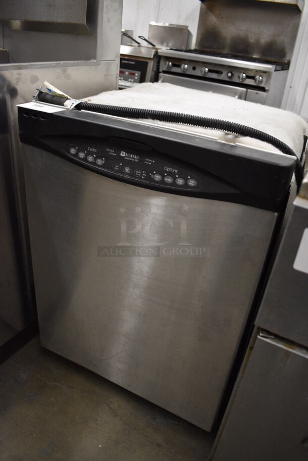 Maytag Chrome Finish Undercounter Dishwasher. 24x25x35 - Image 2 of 4