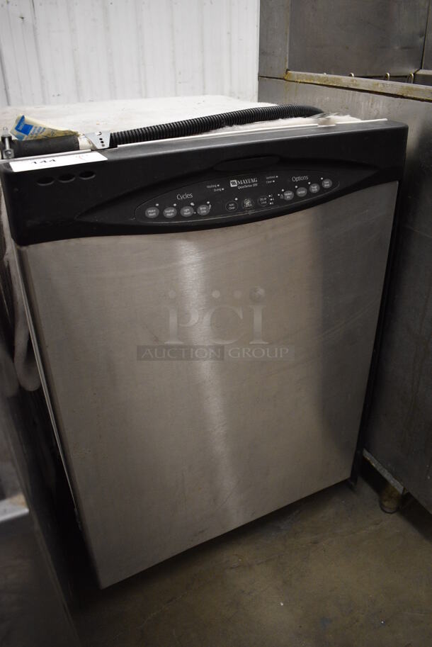 Maytag Chrome Finish Undercounter Dishwasher. 24x25x35 - Image 4 of 4