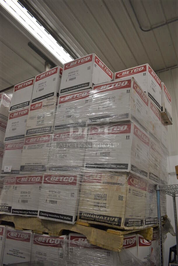 ENTIRE PALLET of 35 BOXES OF BRAND NEW! Betco One Step Restorer. 4 Jugs In Each Box. 6x6x12. 35 Times Your Bid!