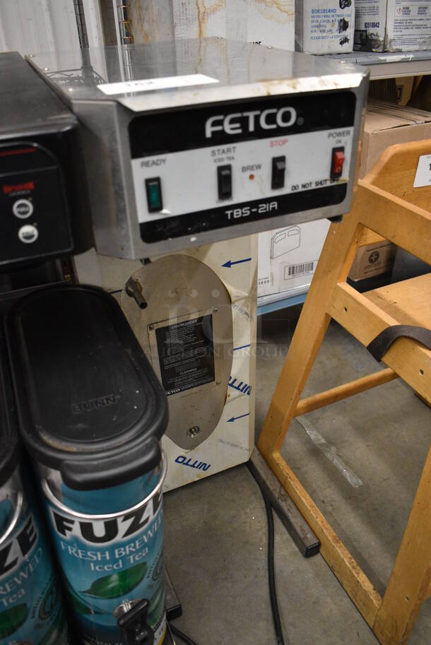 NICE! Fetco Model TBS-21A Stainless Steel Commercial Countertop Coffee Machine. 120 Volts, 1 Phase. 12x18x34 - Image 2 of 4