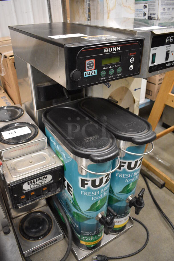 NICE! 2009 Bunn Model ITCB-DV Stainless Steel Commercial Countertop Iced Tea Machine w/ 2 Beverage Holder Dispensers. 120 Volts, 1 Phase. 10x24x34 - Image 3 of 5