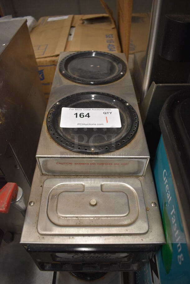 NICE! Bunn Stainless Steel Commercial Countertop 3 Burner Coffee Machine. 8x18x21 - Image 3 of 5